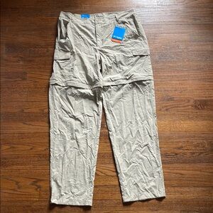 Columbia Women’s Aruba Relaxed Fit Convertible Khakis NWT
